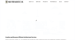 Desktop Screenshot of marcperryarchitect.com